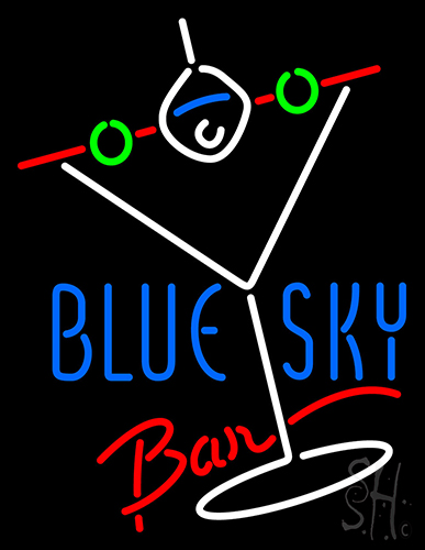 Blue Sky Neon Neon Sign