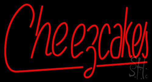 Cheesecakes Neon Sign