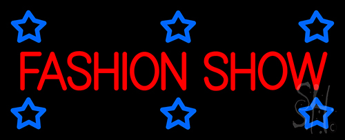 Fashion Show Neon Sign