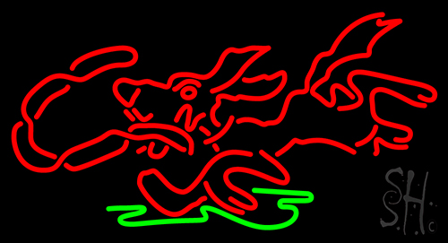 Frozen Custard Dog Neon Sign