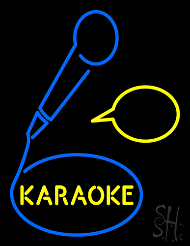Karaoke Neon Sign