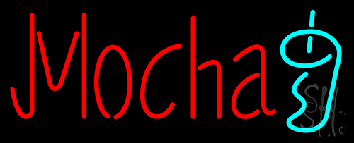Mocha Neon Sign