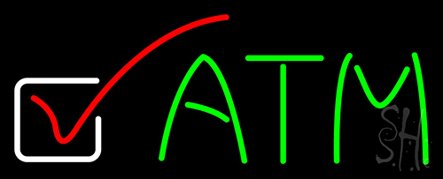 Atm Neon Sign