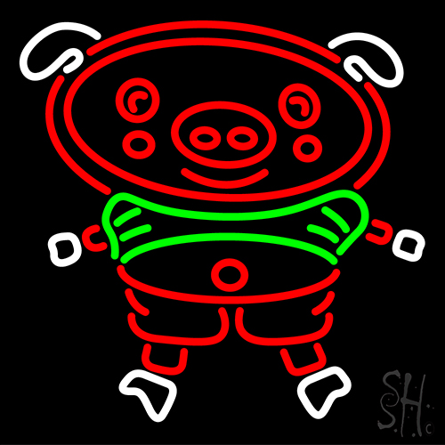 Bbq Logo Neon Sign