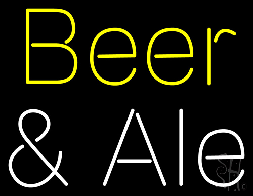 Beer And Ale Neon Sign