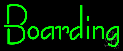 Boarding Veterinary Pets Neon Sign