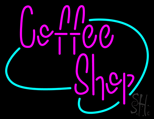 Coffee Shop Neon Sign