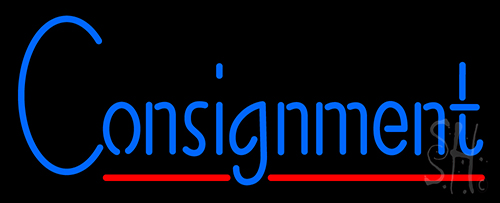 Consignment Neon Sign
