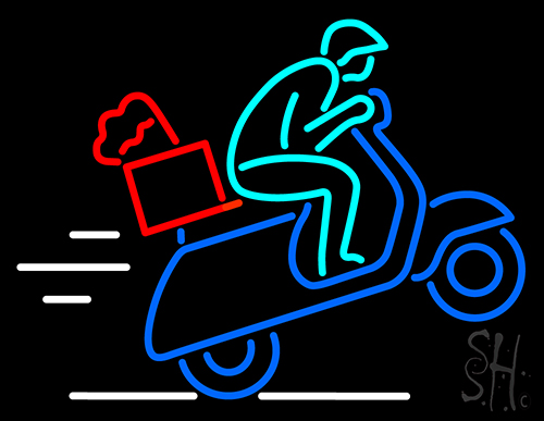 Delivery Boy Neon Sign