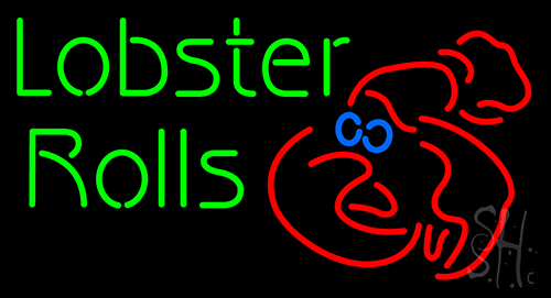 Lobster Rolls Neon Sign