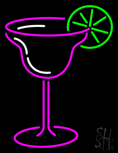 Margarita Glass Neon Sign