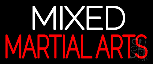 Mixed Martial Arts Neon Sign