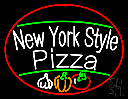 New York Style Pizza Neon Sign