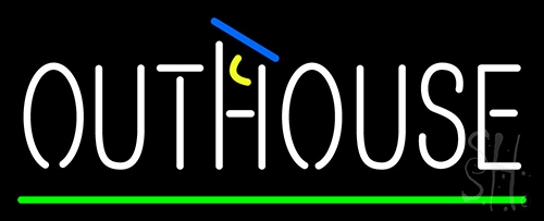 Outhouse Neon Sign