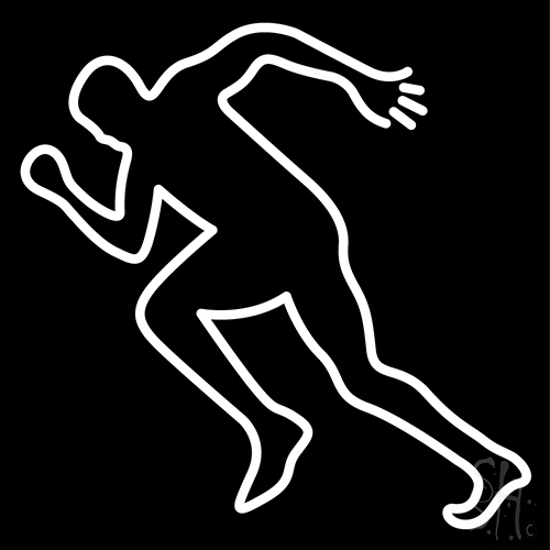 Runner Guys Neon Sign