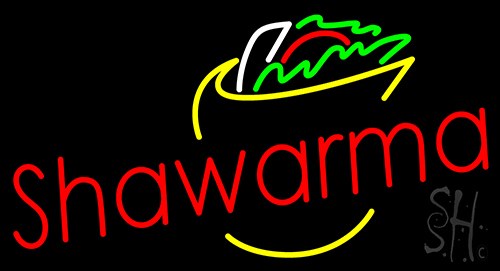 Shawarma Neon Sign
