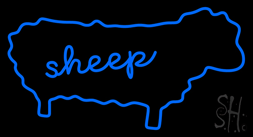Sheep Neon Sign