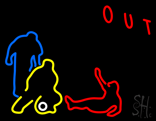Sports Player Neon Sign