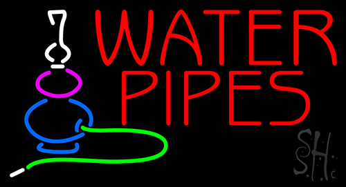 Water Pipes Neon Sign