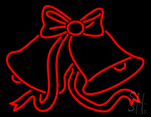 Wedding Bell 3 Neon Sign