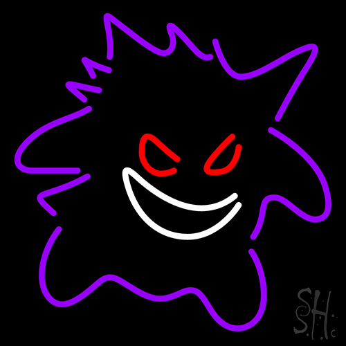 Pokemon Characters Neon Sign
