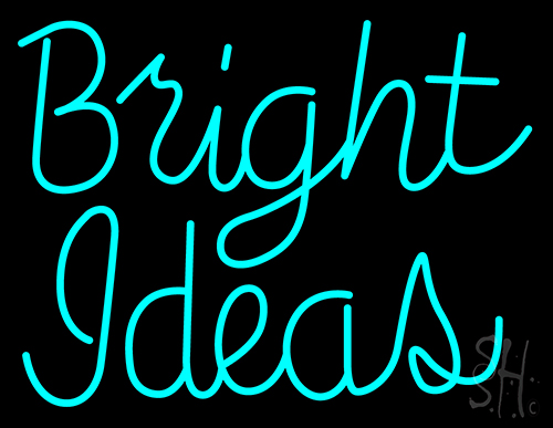 Bright Ideas Neon Sign