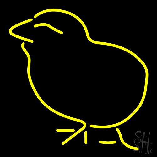 Cute Chick Neon Sign