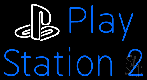 Playstation 2 Neon Sign