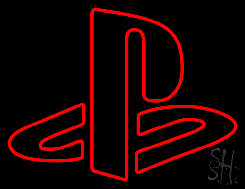 Playstation Logo Neon Sign