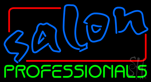 Salon Professionals Neon Sign