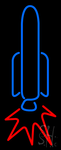 Space Ship Neon Sign