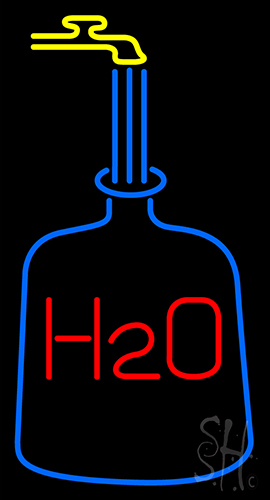 Water Logo Neon Sign