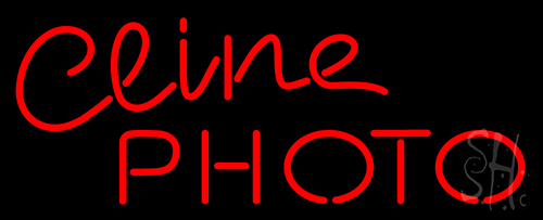 Cline Photo Neon Sign