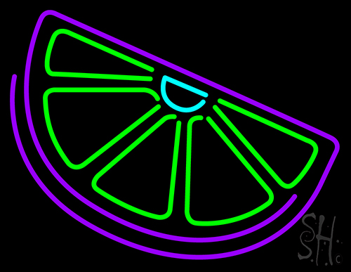 Orange Slices Neon Sign