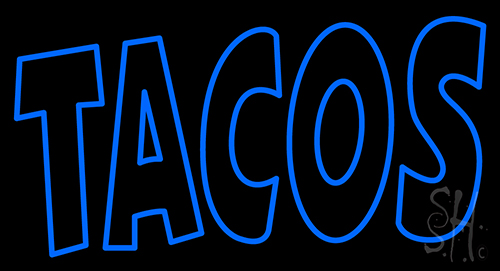 Tacos Neon Sign