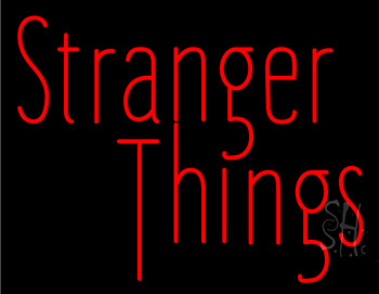 Stranger Things Neon Sign