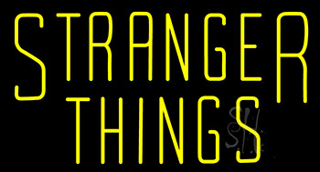 Stranger Things Neon Sign