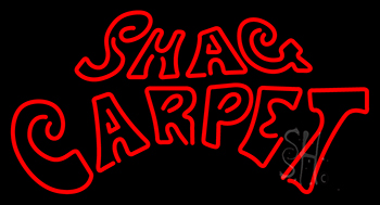 Shag Carpet Neon Sign