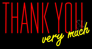 Thank You Neon Sign