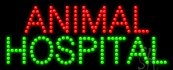 Animal Hospital Animated LED Sign