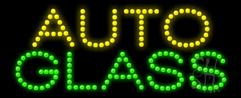 Auto Glass Animated LED Sign