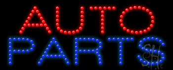 Auto Parts Animated LED Sign