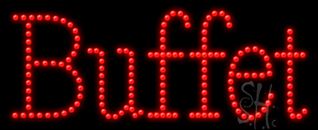 Buffet Animated LED Sign