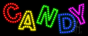 Candy Animated LED Sign