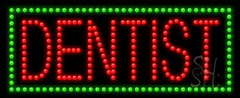 Dentist Animated LED Sign