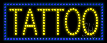 Tattoo Animated LED Sign
