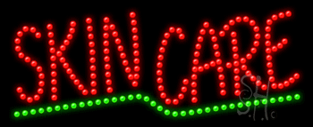 Skin Care Animated LED Sign