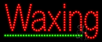 Waxing Animated LED Sign