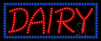 Dairy Animated LED Sign