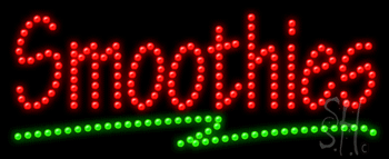 Smoothies Animated LED Sign
